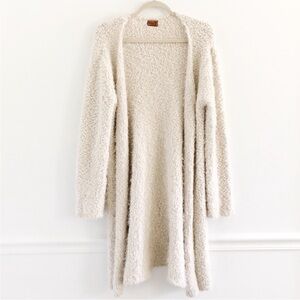 POL Fuzzy Mohair Duster Open Cardigan Size Medium